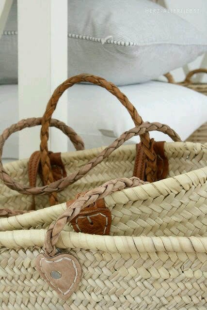 Image of BRAIDED HANDLES BASKET