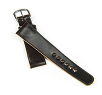 Image 4 of Dark Cognac Horween Shell Cordovan classic watch strap