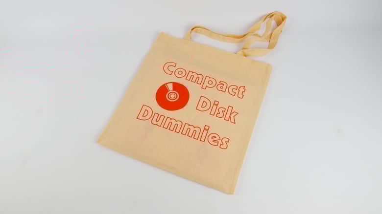 Image of Salmon Logo tote bag