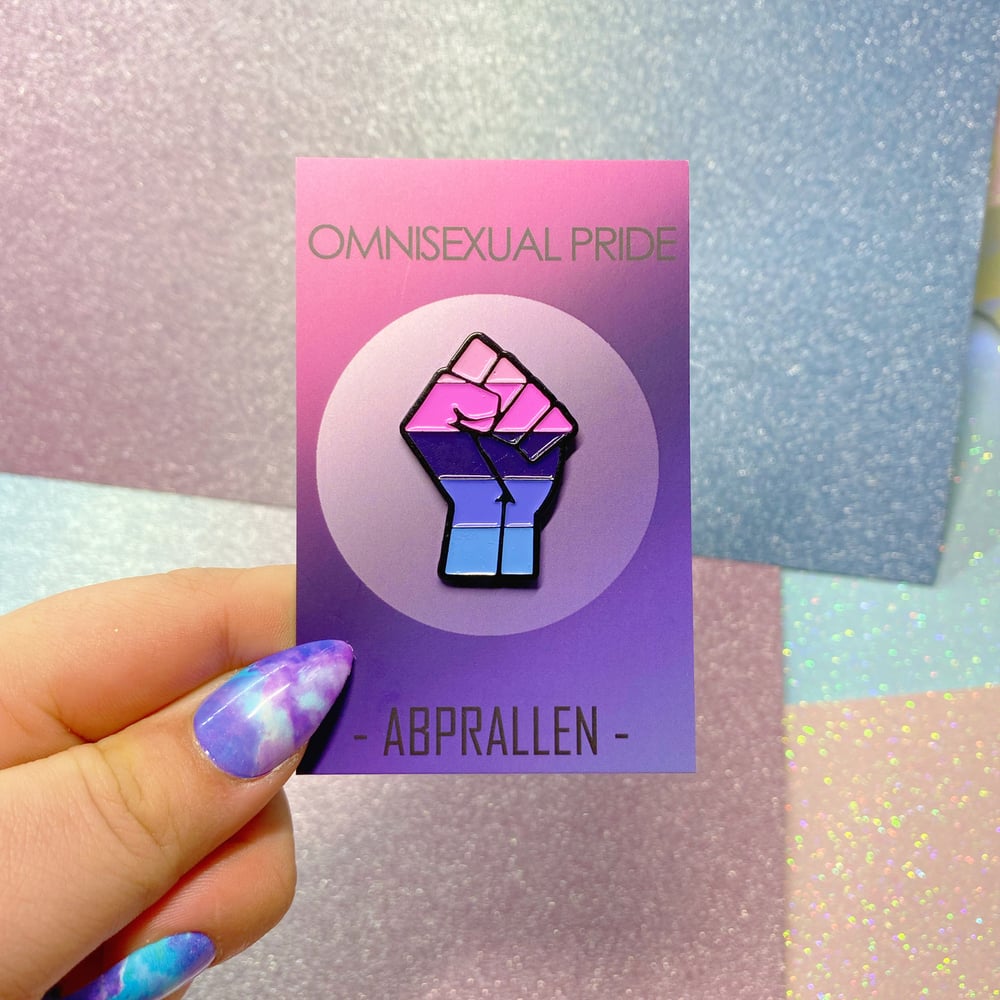 This Pride pin is for all Omnisexual people, whether you just realised you&...