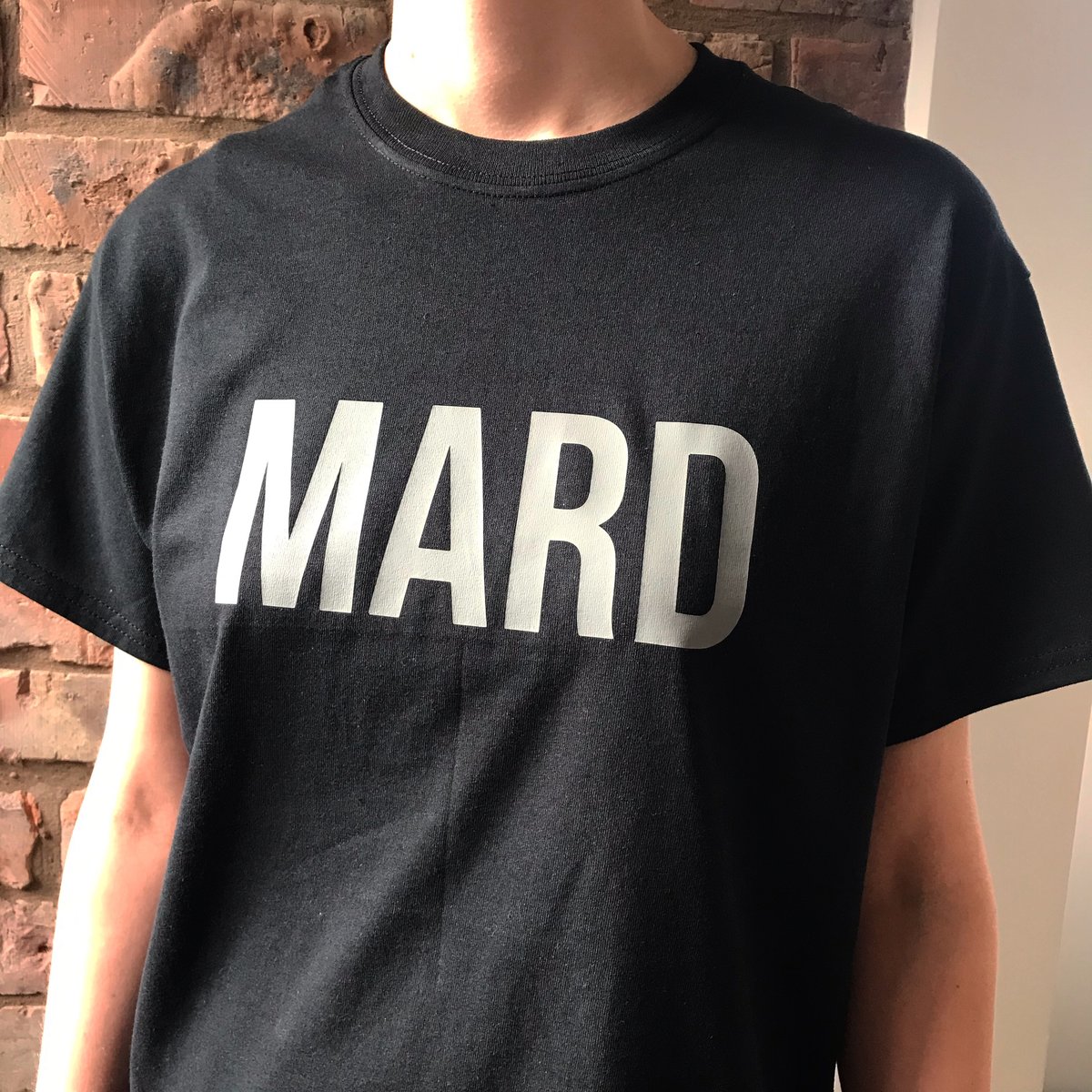 Image of MARD T-SHIRT IN BLACK + GREY 