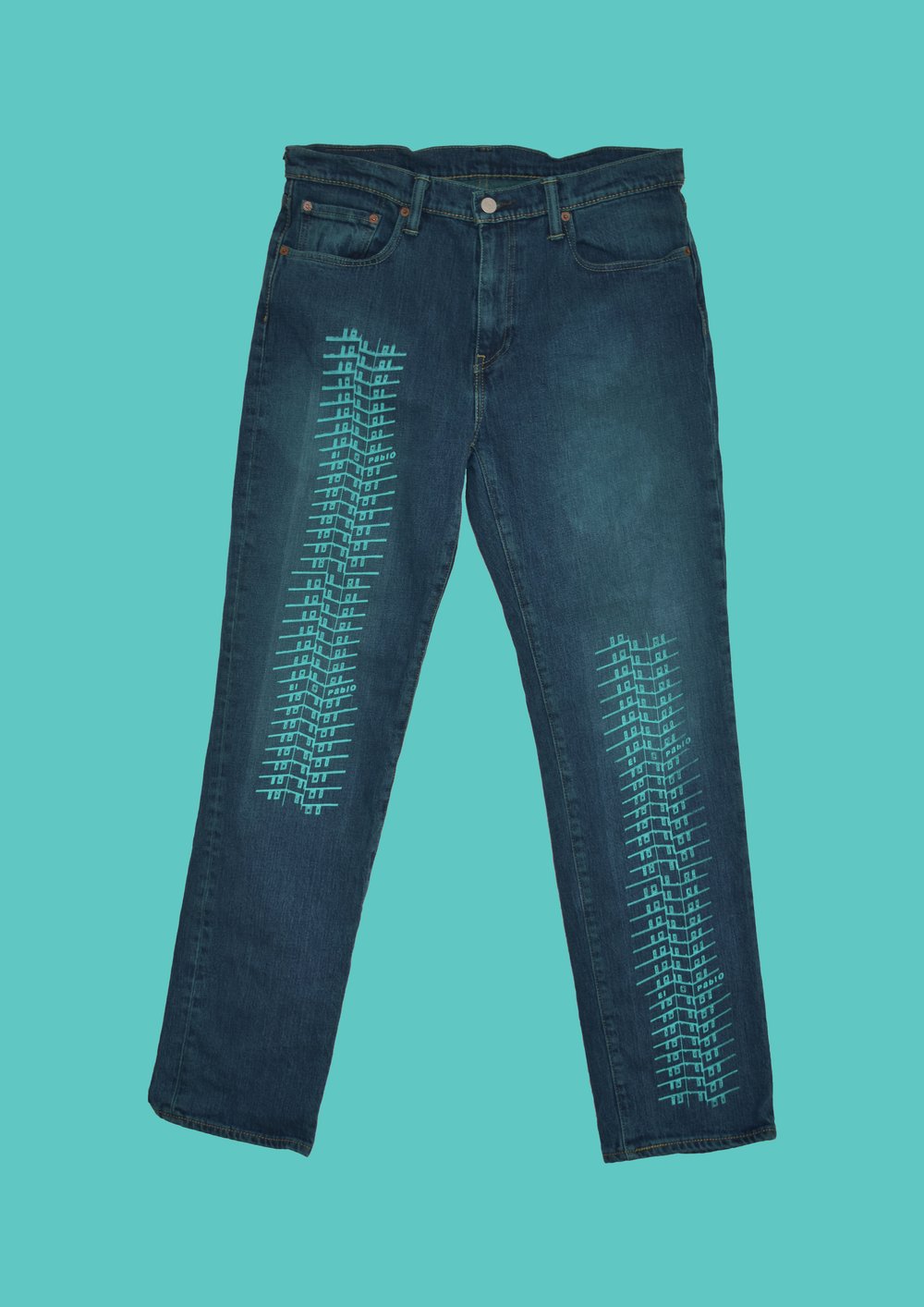 Image of Inner City demise custom Levis