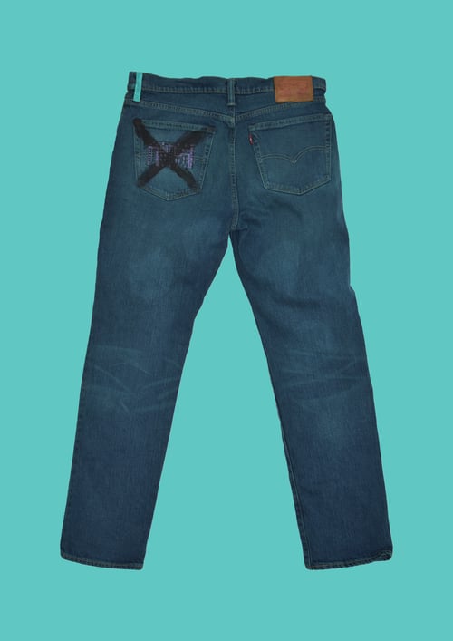 Image of Inner City demise custom Levis