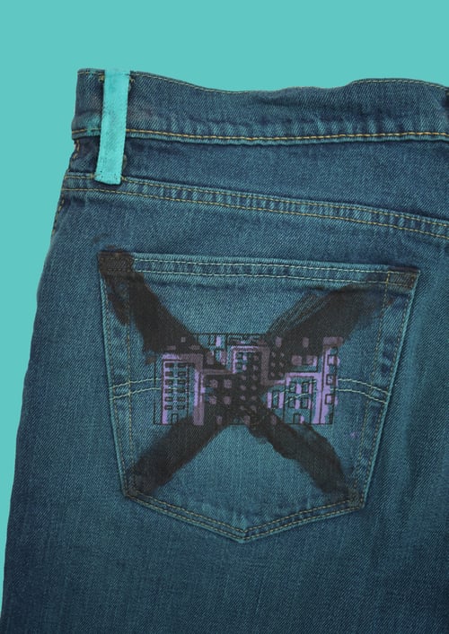 Image of Inner City demise custom Levis