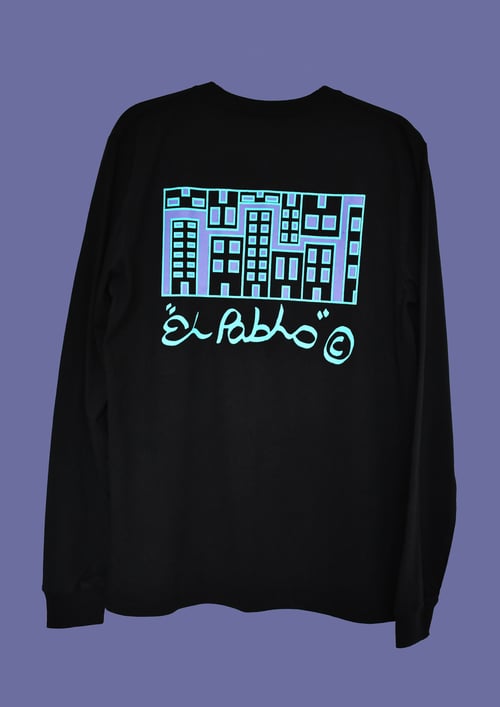 Image of Cityscape Black Longsleeve