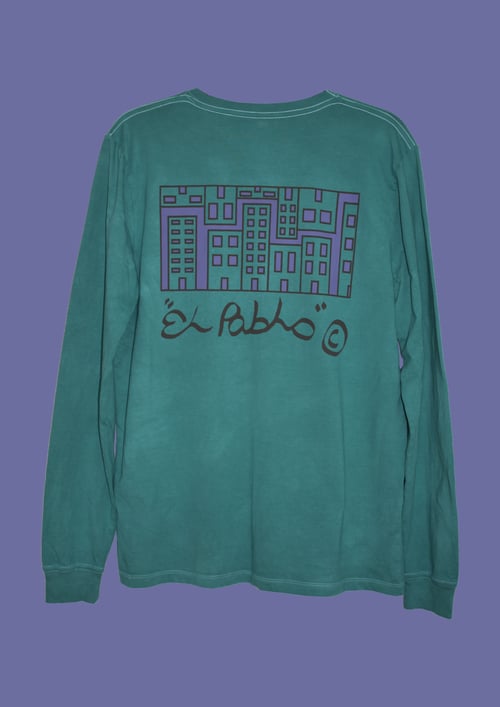 Image of Cityscape Emerald Longsleeve