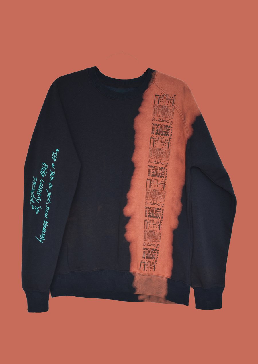 Image of El Pablo x Sancho Navy Tracksuit Top