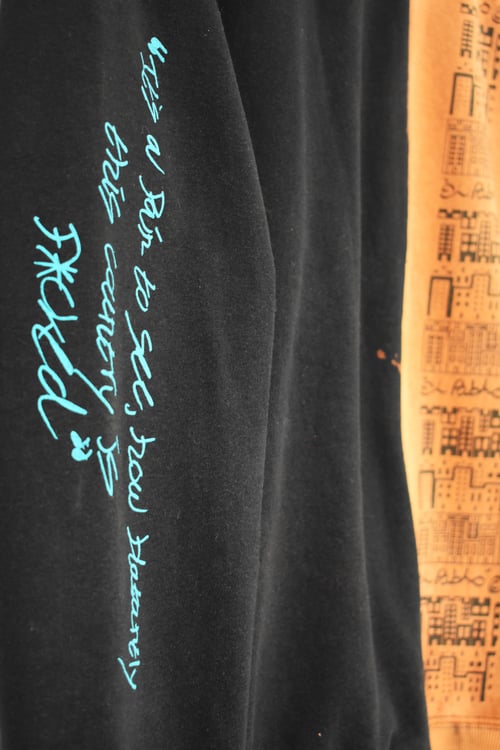 Image of El Pablo x Sancho Black Tracksuit Top