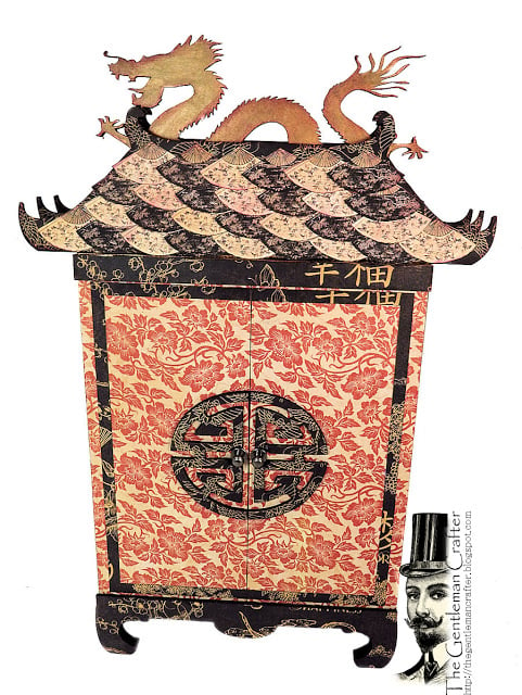 Image of The Secret Pagoda - Chipboard Kit