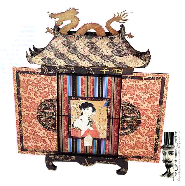 Image of The Secret Pagoda - Chipboard Kit