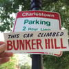 This Car Climbed Bunker Hill Bumper Sticker