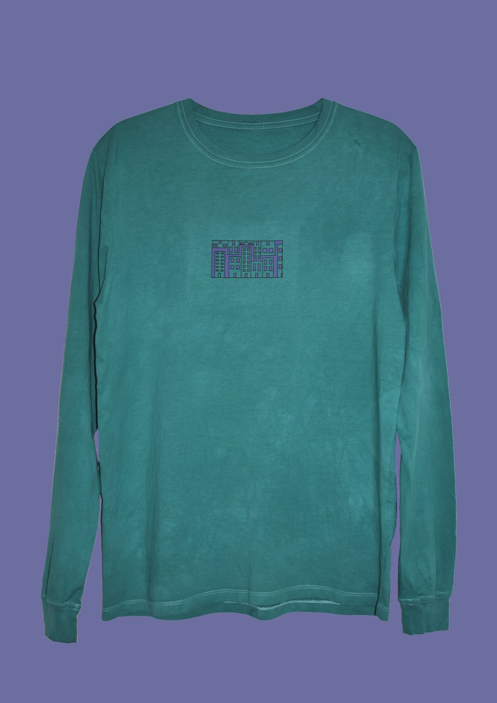 Image of Cityscape Emerald Longsleeve