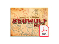 The Monstrous Adventures of Beowulf Sketchbook - Digital