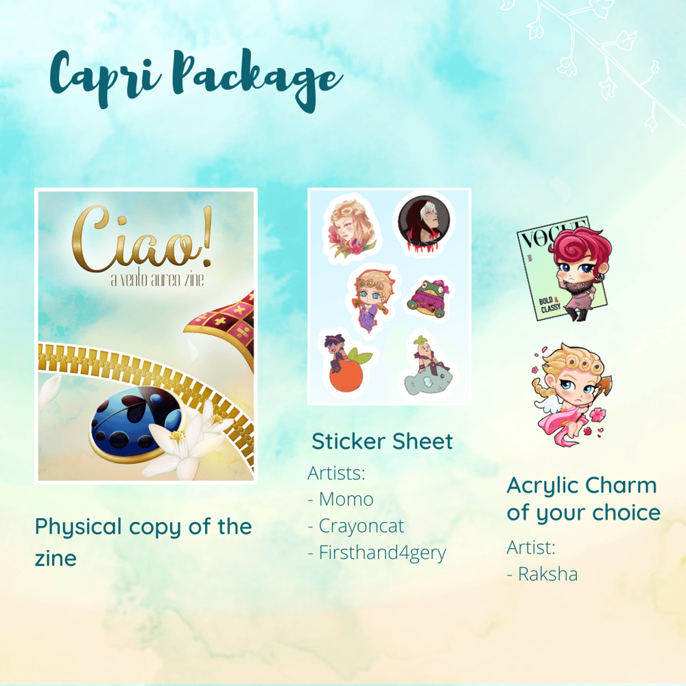 Image of Ciao! Zine - Capri Package PREORDER