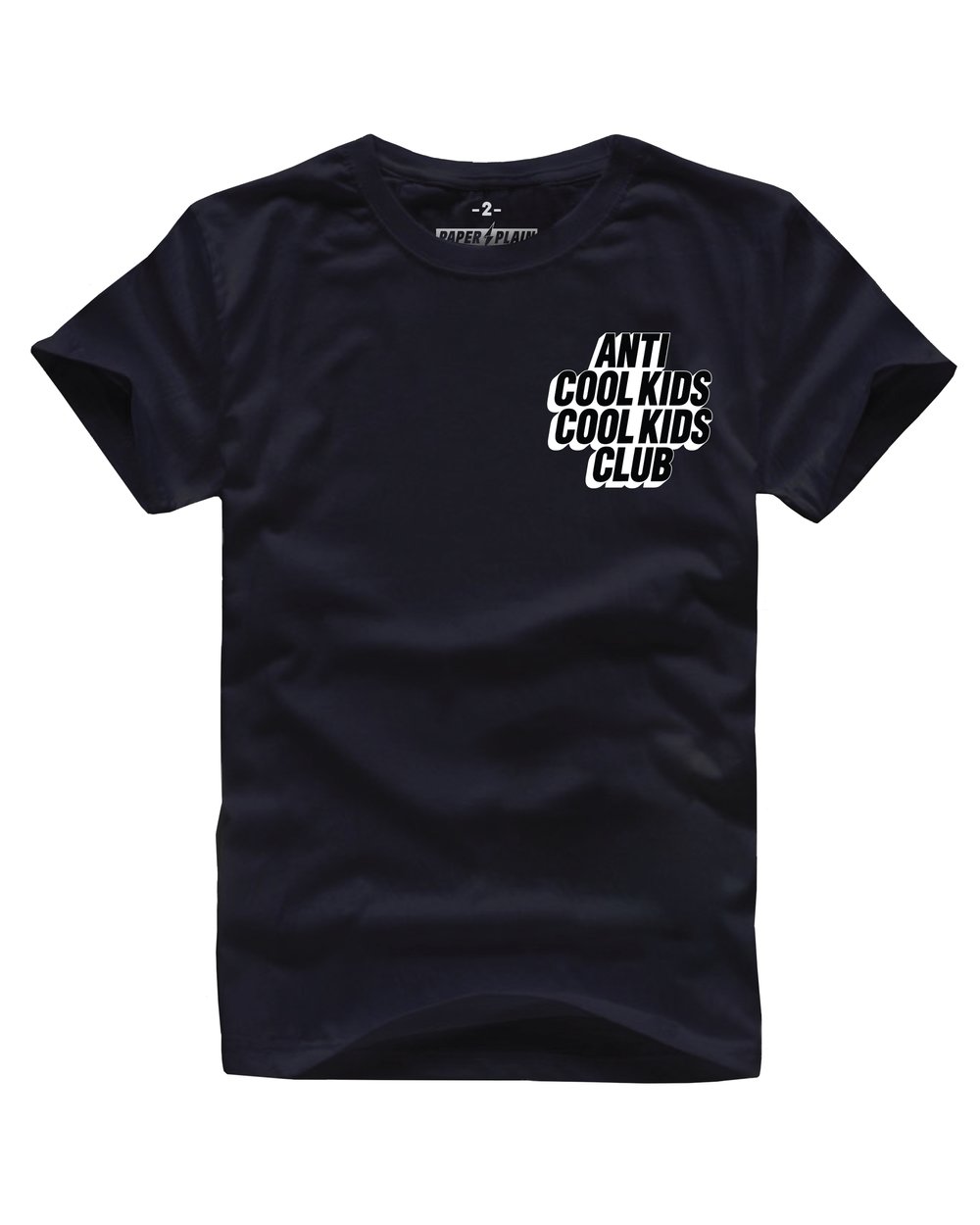 ANTI COOL KIDS BLOCK TEE BLACK