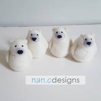 Image 3 of Polar Bear - Needle Felting Kit