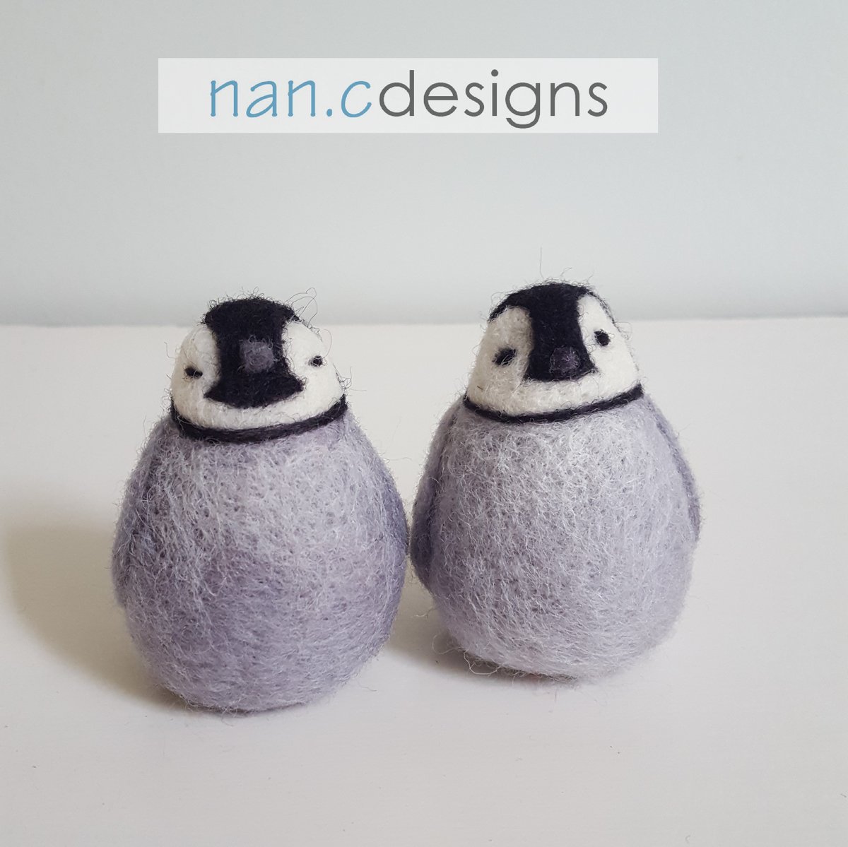 Baby Penguin - Needle Felting Kit