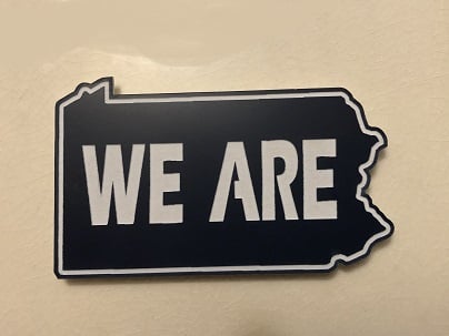 Image of Acrylic "We Are" Magnet