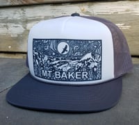 Image 1 of Mt Baker Snowy Owl Trucker Hat