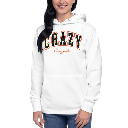 Image of Crazy Arch White Hoodie