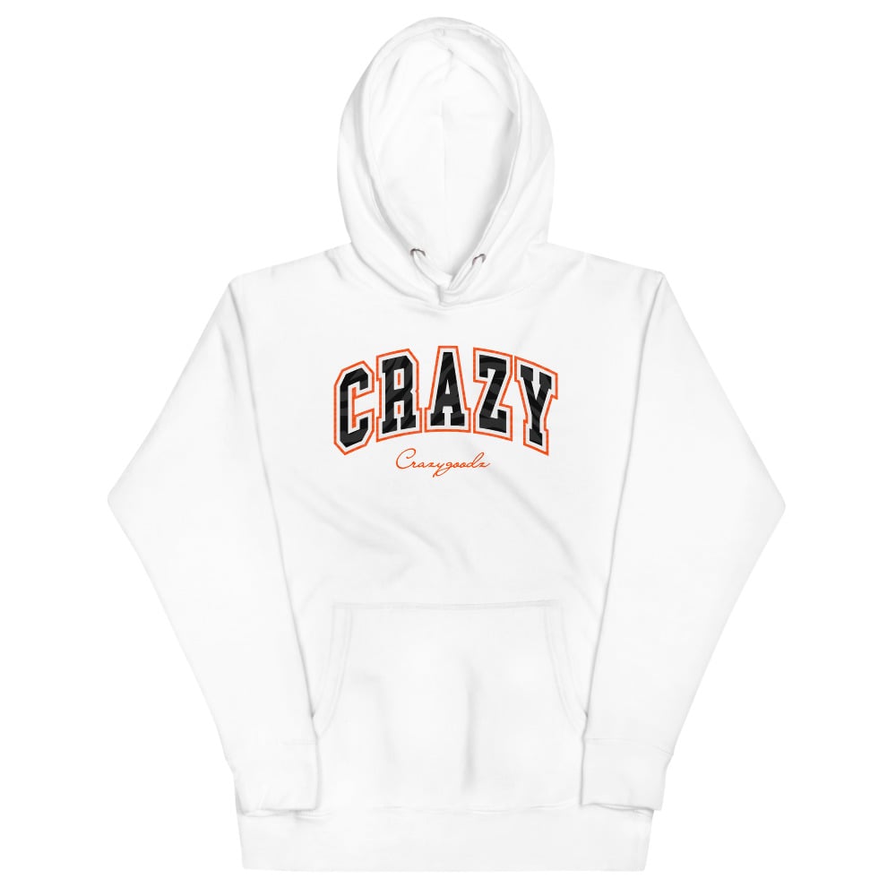 Image of Crazy Arch White Hoodie