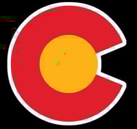 Image 2 of COLORADO STATE CLASSIC DESIGN 4" STICKER