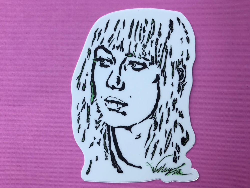 Image of Green Room HXC die cut sticker