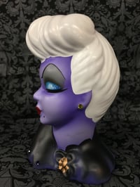 Image 3 of Vintage Revamped Ursula Head Vase