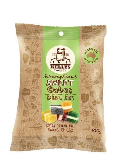 Image of RAINBOW JELLIES - SNACK PACK 100G 