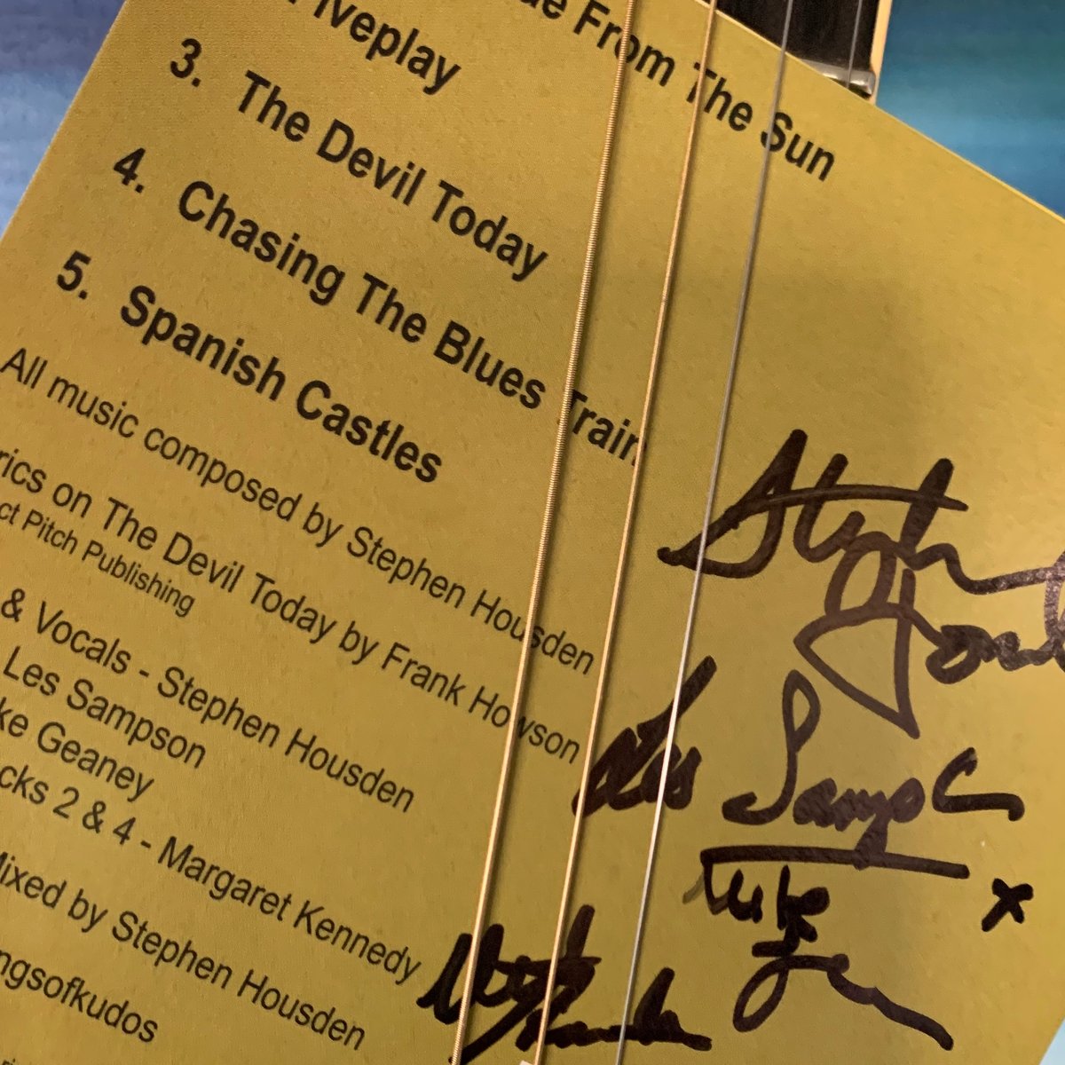 Image of Autographed- KINGS OF KUDOS - THIRD MODE FROM THE SUN (CD)