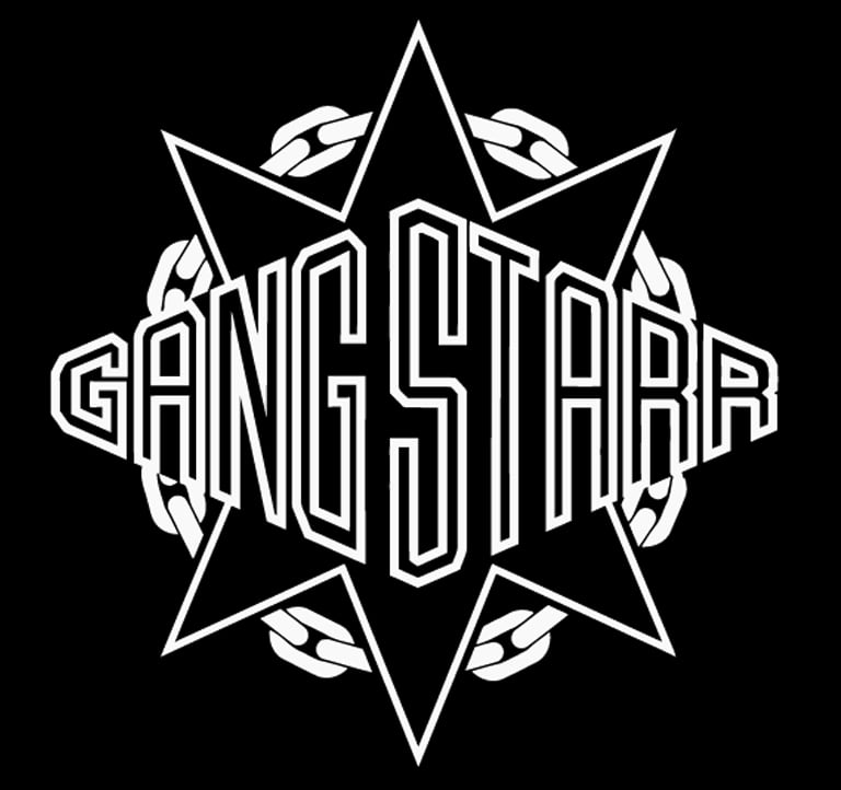 Image of GANGSTARR HIP HOP MUSIC 4" DECAL STICKER 
