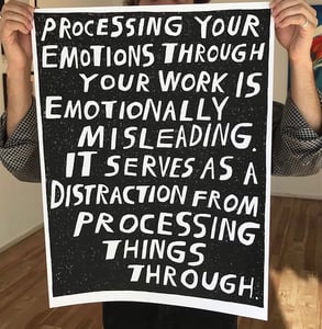 Image of Processing Emotions Screen Print