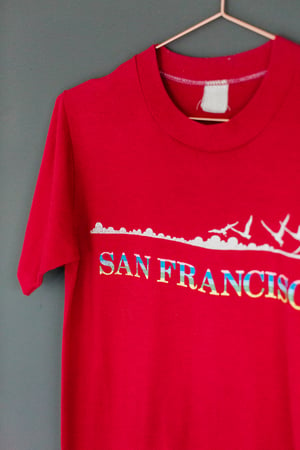 Image of 80's San Francisco 'Seagulls' Shirt