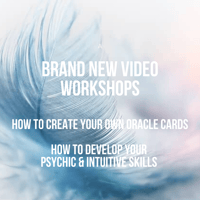 Image 1 of How to Create Your Own Oracle Cards & Develop Powerful Intuition - Video Workshops *Was £66*