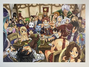 Image of Fairy Tail GUILD FAMILY Limited Ed Art Piece