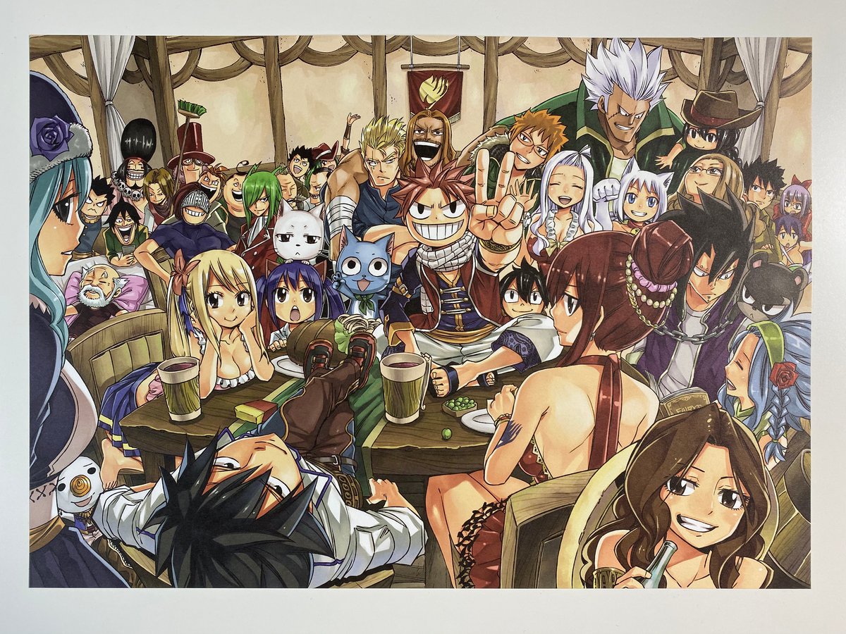 Soulanimation Fairy Tail Guild Family Limited Ed Art Piece