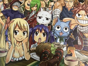 Image of Fairy Tail GUILD FAMILY Limited Ed Art Piece