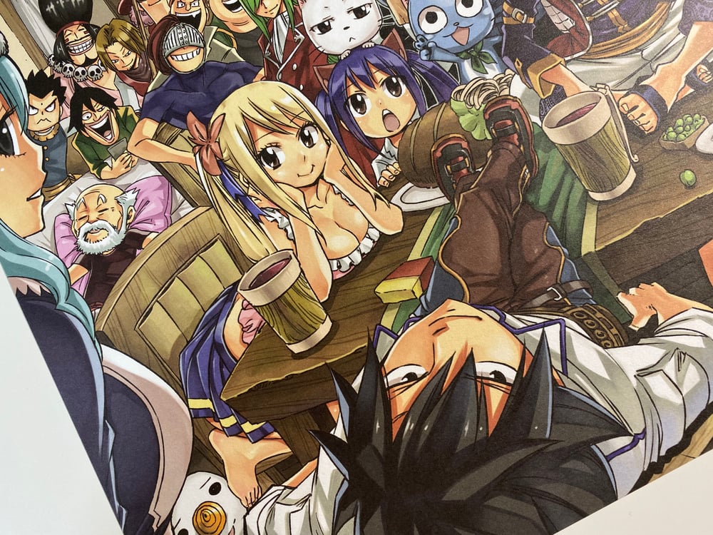 Soulanimation Fairy Tail Guild Family Limited Ed Art Piece Soulanimation Fairy Tail Guild Family Limited Ed Art Piece