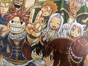 Image of Fairy Tail GUILD FAMILY Limited Ed Art Piece