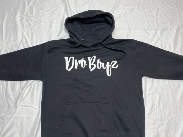 Image of DroBoyz Hoodie - Black (Alternative Logo)