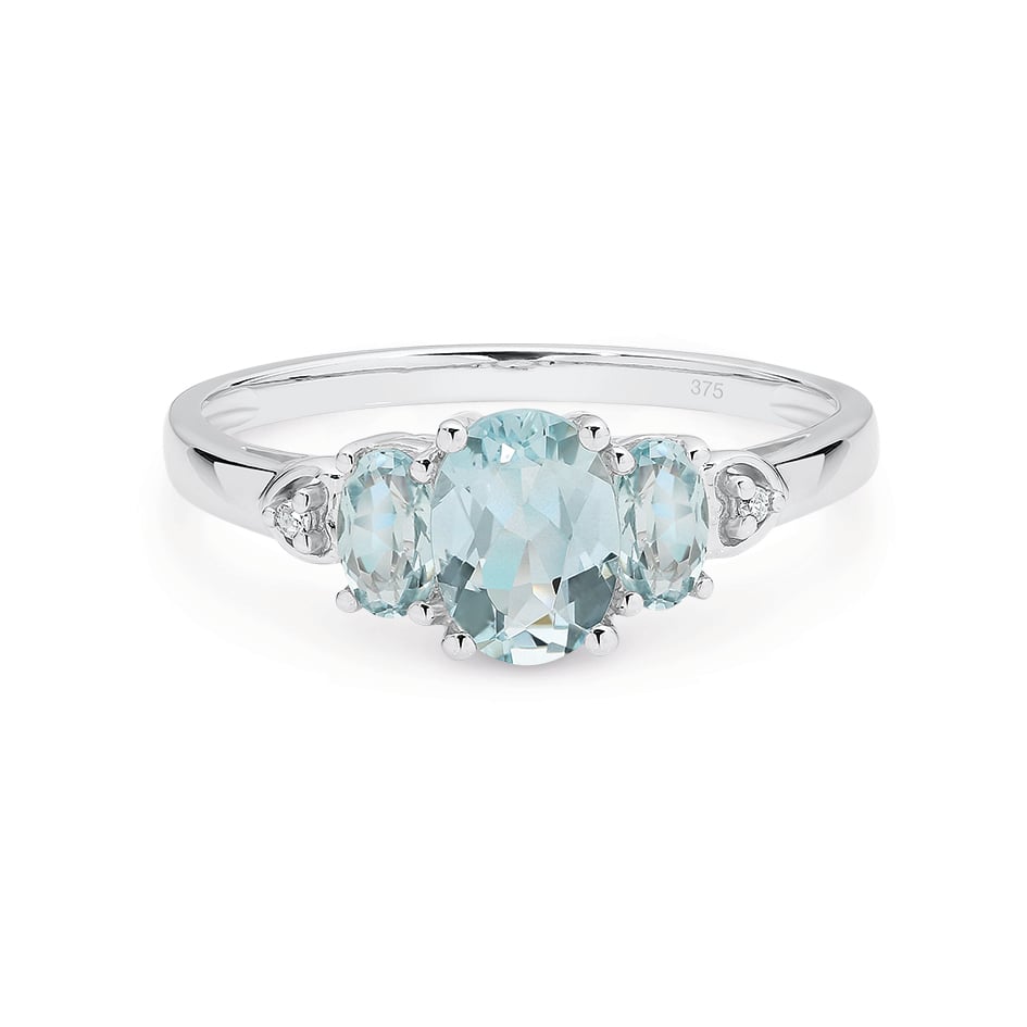 Image of Aquamarine Ring