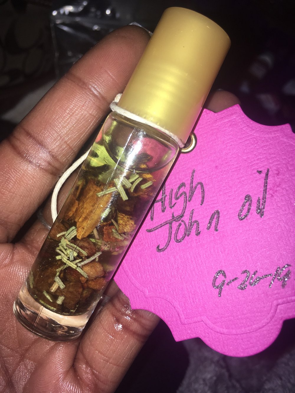 Image of HIGH JOHN THE CONQUEROR OIL-RITUAL WORK HOODOO OIL