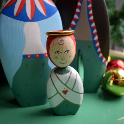 Image of The Holy FicuFamily_ Nativity set