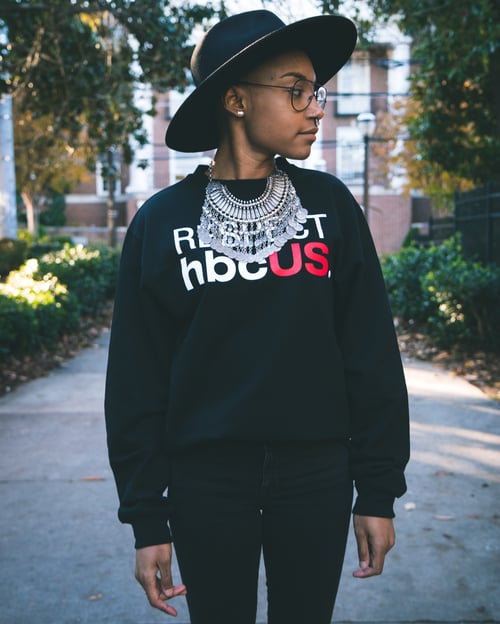 Image of Respect hbcUS Crewneck Pullover (Custom order)