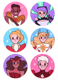 Image 1 of She-ra Mini Buttons 