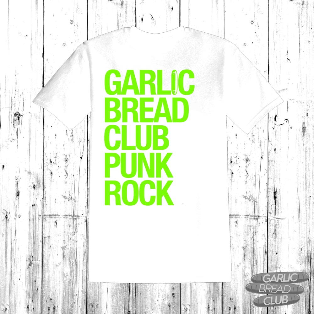 Image of Garlic Bread Club Shirt White/Green
