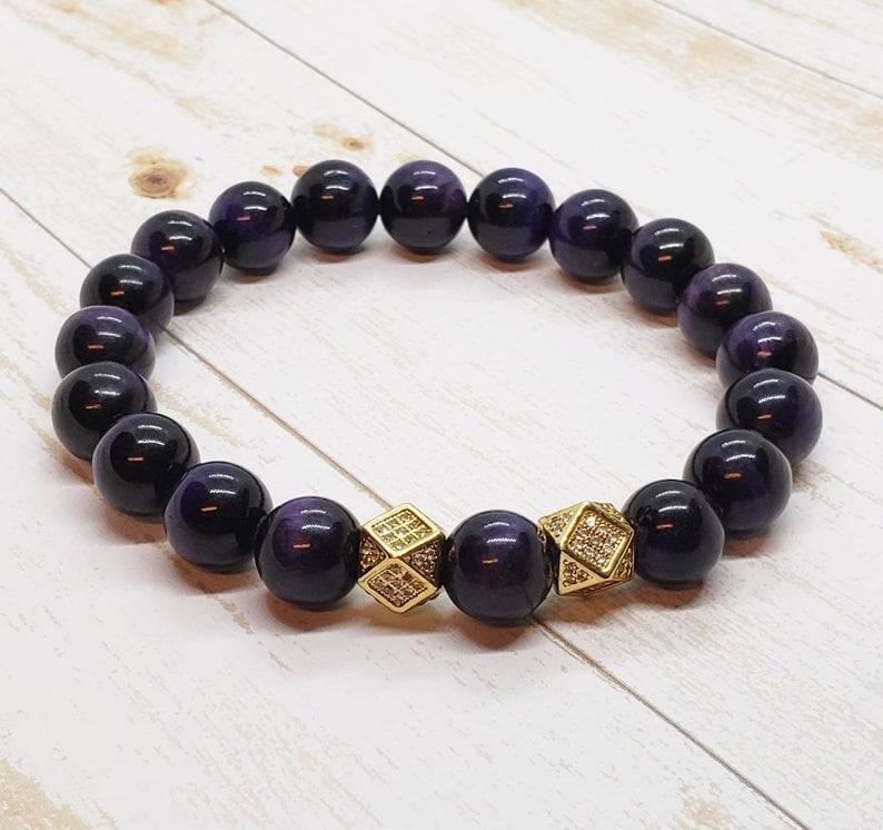 Image of Purple Tiger's Eye Bracelet