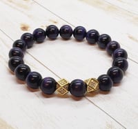 Purple Tiger's Eye Bracelet