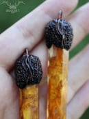 Image 2 of Calendula Resin Earrings