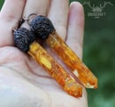 Image 3 of Calendula Resin Earrings